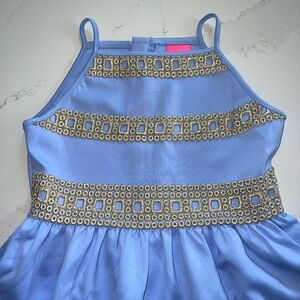 Lilly Pulitzer Periwinkle Girls Dress | XL